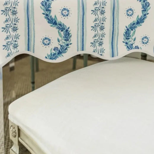 Scalloped Square Table Topper