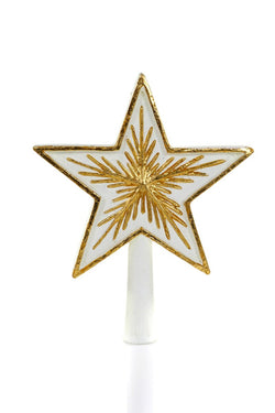 Cody Foster Gold Starburst 5 Point Tree Topper