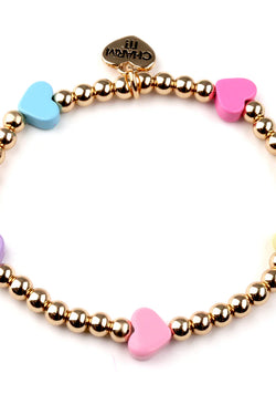 Charm It! 4mm Stretch Bead Bracelet