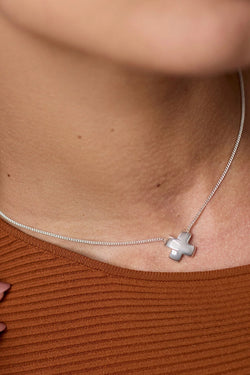 Julie Vos, Catalina X Delicate Necklace - Silver
