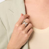 Julie Vos, Catalina X Ring - Silver