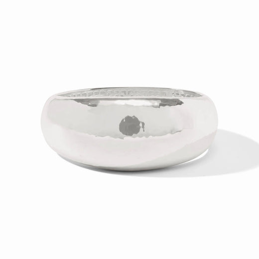 Julie Vos, Catalina Statement Hinge Bangle - Silver