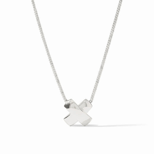 Julie Vos, Catalina X Delicate Necklace - Silver