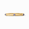 Julie Vos, Catalina Hinge Bangle - Tanzanite Blue