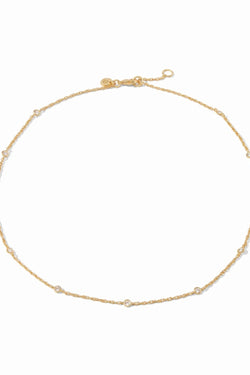 Julie Vos Celeste Delicate Station Necklace