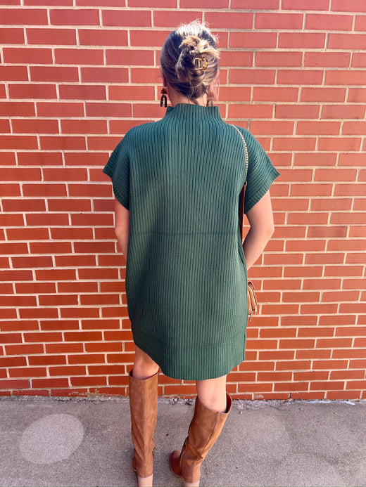 Fall Sweater Mini Dress