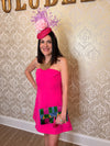 Fit And Flare Bow Detail Dress
