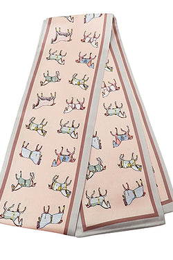 Multi Horse Print Scarf