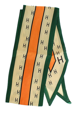 Initial Print Narrow Scarf