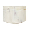 Marble Scalloped Stackable Pinch Pots w/ Lid