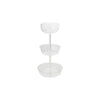 Glass 3-Tier Tray