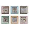 Inlaid Stripes Photo Frame Magnet