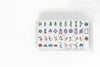 Origami Mahjong Tile Set by BamBird