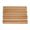 Golden Grain Beechwood Mahjong Rack and Pusher, Set of 4