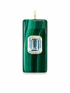 Semi Precious Stone Bar Charm