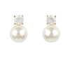 Crystal and Pearl Studs