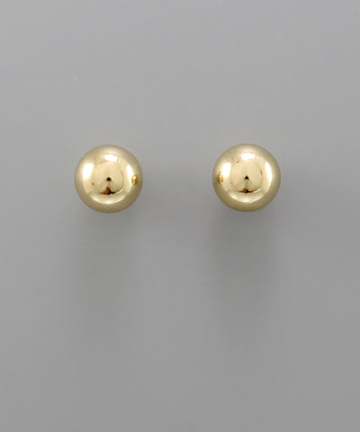 Brass Ball Studs