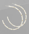 Glass Bead Hoops