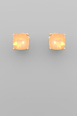 10mm Glass Bead Earrings