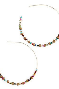 Beads Wire Hoop