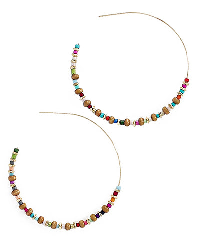 Beads Wire Hoop