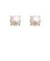 Glass Pearl Studs Earrings