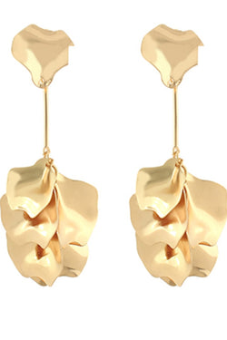 6 Petal Drop Earrings