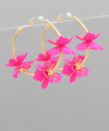 Color Coating Flower Hoops