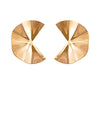 Wavy Spiral Metal Earrings