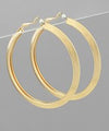 Omega Chain Angled Hoops