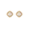 Cross Shell Earrings