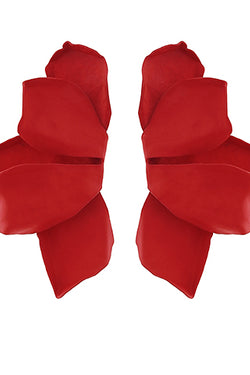 Half Flower Earrings