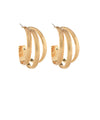 3 Layered Open Hoops