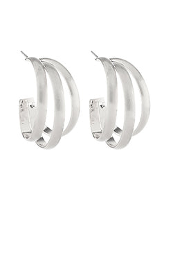 3 Layered Open Hoops