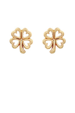 Outline Clover Earrings