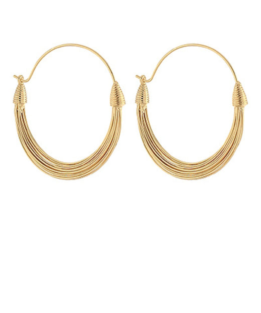 14 Layered Wire Hoops