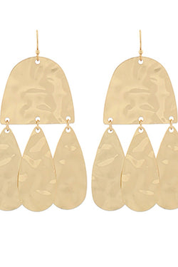 Triple Teardrop Earrings