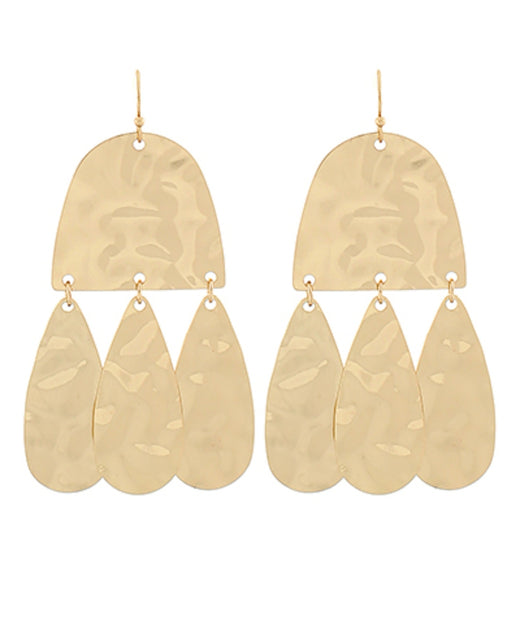 Triple Teardrop Earrings