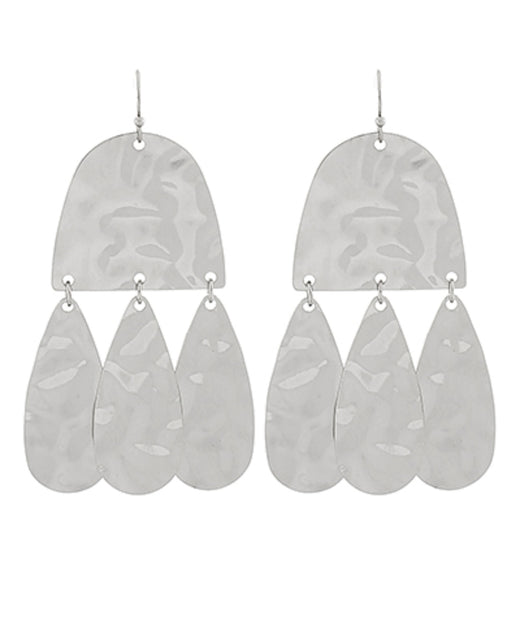 Triple Teardrop Earrings