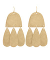 Triple Teardrop Earrings