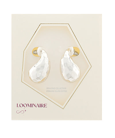 Faceted Teardrop Earrings