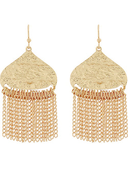 Teardrop Tassel Earrings
