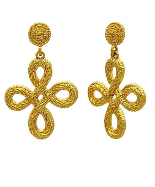 Textured Rope Earrings
