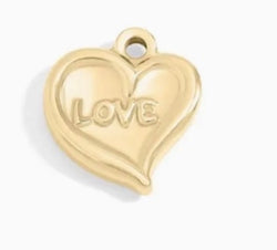 Heart With Script Love
