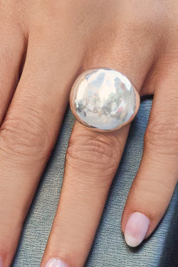 Julie Vos, Solara Ring - Silver - Size 8