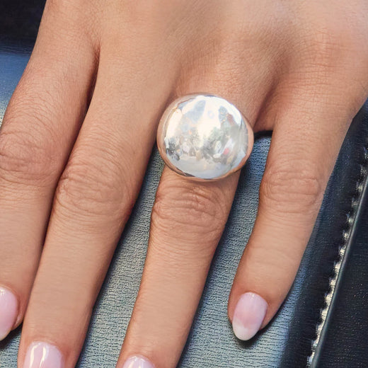 Julie Vos, Solara Ring - Silver - Size 8