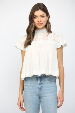 Lacey Bow Shirt