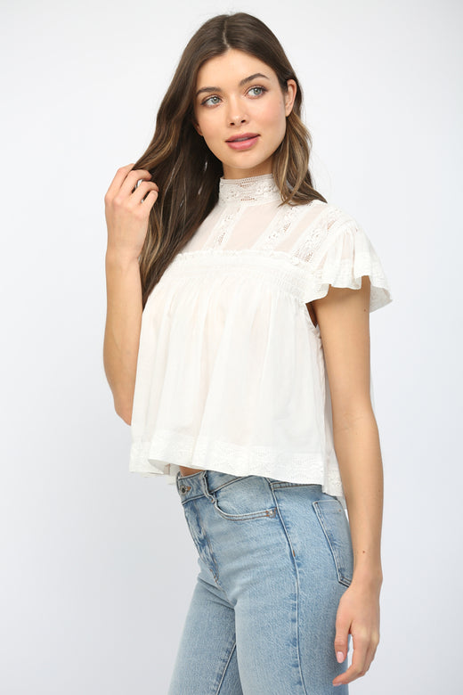 Lacey Bow Shirt