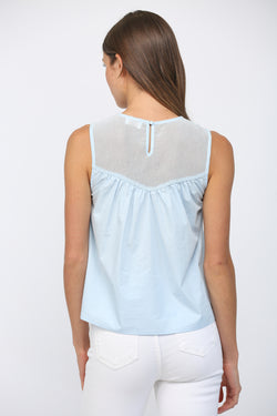 Lace Trimmed Tank