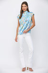 Floral Satin Top